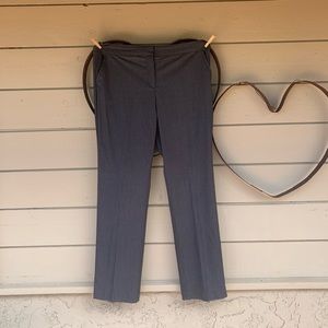 Women’s grey light stripe dress pants
